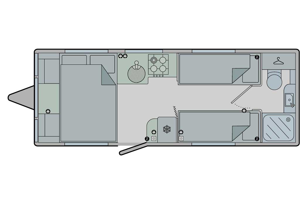Bailey Unicorn Series 5 - Cadiz - Nighttime Layout
